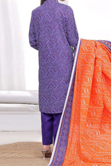 Amna Khadija Unstitched 3 Piece Wrinkle Free Prints Vol-25 Suit-WFP-1151-B