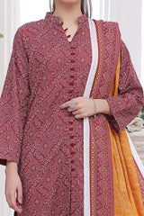 Amna Khadija Unstitched 3 Piece Wrinkle Free Prints Vol-25 Suit-WFP-1151-C