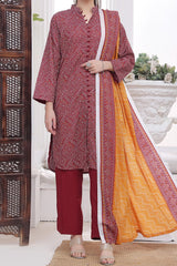 Amna Khadija Unstitched 3 Piece Wrinkle Free Prints Vol-25 Suit-WFP-1151-C