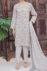 Amna Khadija Unstitched 3 Piece Wrinkle Free Prints Vol-25 Suit-WFP-1152-B