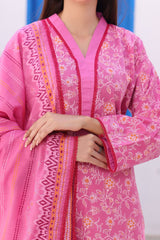 Amna Khadija Unstitched 3 Piece Wrinkle Free Prints Vol-26 Suit-WFP-1154-D