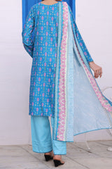 Amna Khadija Unstitched 3 Piece Wrinkle Free Prints Vol-26 Suit-WFP-1156-A