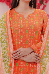 Amna Khadija Unstitched 3 Piece Wrinkle Free Prints Vol-26 Suit-WFP-1156-B
