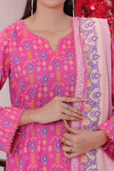Amna Khadija Unstitched 3 Piece Wrinkle Free Prints Vol-26 Suit-WFP-1156-D