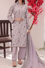 Amna Khadija Unstitched 3 Piece Wrinkle Free Prints Vol-26 Suit-WFP-1157-B