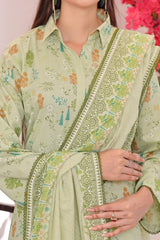 Amna Khadija Unstitched 3 Piece Wrinkle Free Prints Vol-26 Suit-WFP-1157-D