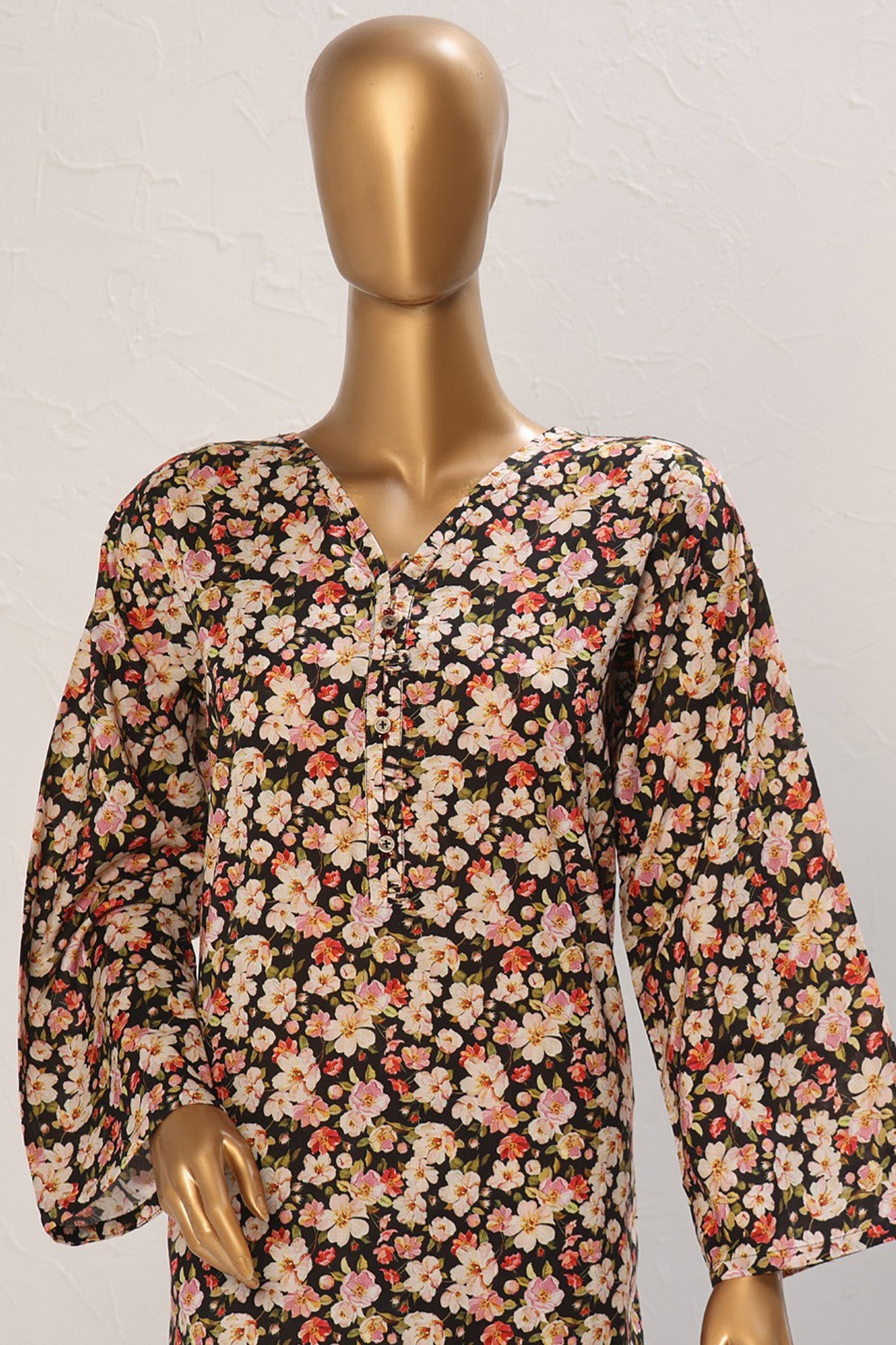 Bin Saeed Stitched 2 Piece Exclusive Cotton Co Ords Vol-04 Collection'2024-WCK-1141-Black