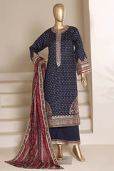 Regal By Sada Bahar Stitched 3 Piece Emb Lawn Vol-01 Suit-EMB-4255-BLUE
