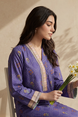 Zellbury Stitched 3 Piece Lawn Pret Suit-WPS2632440