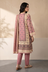 Zellbury Stitched 3 Piece Lawn Pret Suit-WPS2632688
