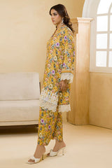 Zellbury Unstitched 2 Piece Winter Suit-WU-0093