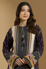 Zellbury Unstitched 2 Piece Winter Suit-WU-0094