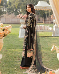 Gulaal Unstitched 3 Piece Wedding Suit-Zareen Embroidered Silk 3-Piece Suit WU-01