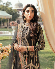 Gulaal Unstitched 3 Piece Wedding Suit-Zareen Embroidered Silk 3-Piece Suit WU-01