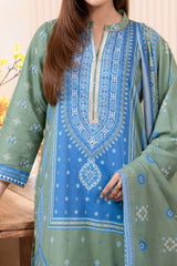 Zellbury Unstitched 2 Piece Emb & Printed Lawn Collection'2024-WU-020