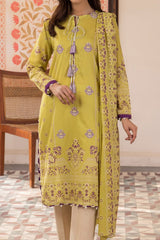 Zellbury Unstitched 2 Piece Emb & Printed Lawn Collection'2024-WU-032