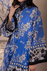 Zellbury Unstitched 3 Piece Digital Printed Lawn Collection'2024-WU-047