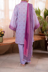 Zellbury Unstitched 3 Piece Digital Printed Lawn Collection'2024-WU-062