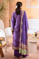 Zellbury Unstitched 3 Piece Digital Printed Lawn Collection'2024-WU-083