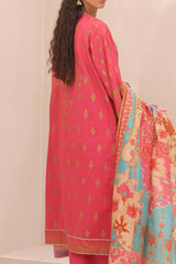 Zellbury Unstitched 3 Piece Digital Printed & Emb Lawn Vol-03 Collection'2024-WU-087