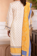 Zellbury Unstitched 3 Piece Emb & Printed Lawn Collection'2024-WU-101