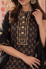 Zellbury Unstitched 3 Piece Digital Printed & Emb Lawn Vol-03 Collection'2024-WU-107