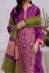 Zellbury Unstitched 3 Piece Emb & Printed Lawn Collection'2024-WU-135