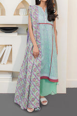 Zellbury Unstitched 3 Piece Digital Printed & Emb Lawn Vol-03 Collection'2024-WU-190