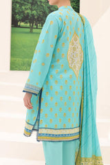 Zellbury Unstitched 3 Piece Digital Printed & Emb Lawn Vol-03 Collection'2024-WU-191