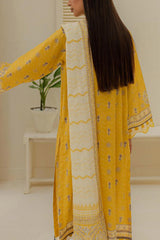 Zellbury Unstitched 3 Piece Digital Printed & Emb Lawn Vol-03 Collection'2024-WU-200