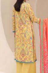 Zellbury Unstitched 3 Piece Digital Printed & Emb Lawn Vol-03 Collection'2024-WU-209