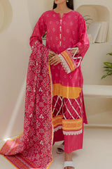 Zellbury Unstitched 3 Piece Digital Printed & Emb Lawn Vol-03 Collection'2024-WU-210