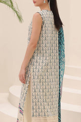 Zellbury Unstitched 3 Piece Digital Printed & Emb Lawn Vol-03 Collection'2024-WU-214