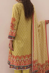 Zellbury Unstitched 3 Piece Digital Printed & Emb Lawn Vol-03 Collection'2024-WU-218