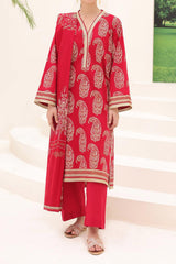 Zellbury Unstitched 3 Piece Digital Printed & Emb Lawn Vol-03 Collection'2024-WU-239