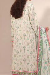 Zellbury Unstitched 3 Piece Digital Printed & Emb Lawn Vol-03 Collection'2024-WU-254