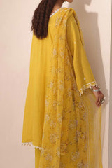 Zellbury Unstitched 3 Piece Digital Printed & Emb Lawn Vol-03 Collection'2024-WU-263