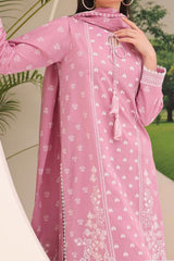Zellbury Unstitched 3 Piece Digital Printed & Emb Lawn Vol-03 Collection'2024-WU-605