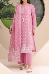 Zellbury Unstitched 3 Piece Digital Printed & Emb Lawn Vol-03 Collection'2024-WU-605