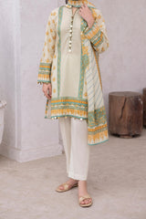 Zellbury Unstitched 2 Piece Digital Printed Lawn Collection'2024-WU-615