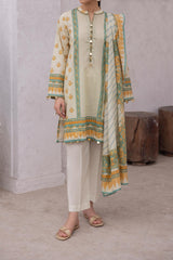 Zellbury Unstitched 2 Piece Digital Printed Lawn Collection'2024-WU-615