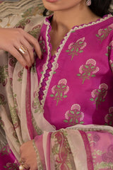 Zellbury Unstitched 3 Piece Emb & Printed Lawn Collection'2024-WU-626