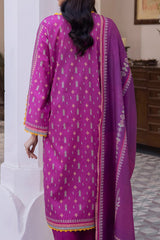 Zellbury Unstitched 3 Piece Emb & Printed Lawn Collection'2024-WU-631