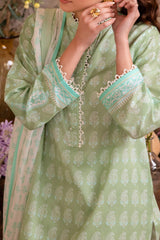 Zellbury Unstitched 3 Piece Emb & Printed Lawn Collection'2024-WU-634