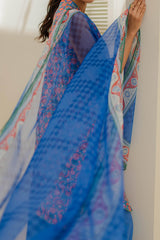 Zellbury Unstitched 3 Piece Lawn Drop-01 Vol-04 Collection'2024-WU-665