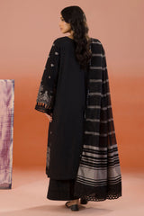 Zellbury Unstitched 3 Piece Dyed Cotton Suit-WUC-0065