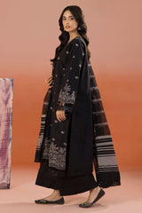 Zellbury Unstitched 3 Piece Dyed Cotton Collection'2025-WUC-0065