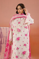 Zellbury Unstitched 3 Piece Dyed Cotton Suit-WUC-0067