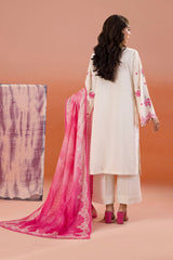 Zellbury Unstitched 3 Piece Dyed Cotton Suit-WUC-0067