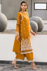 Zellbury Unstitched 3 Piece Chikankari Cotton Vol-04 Suit-WUC-0074